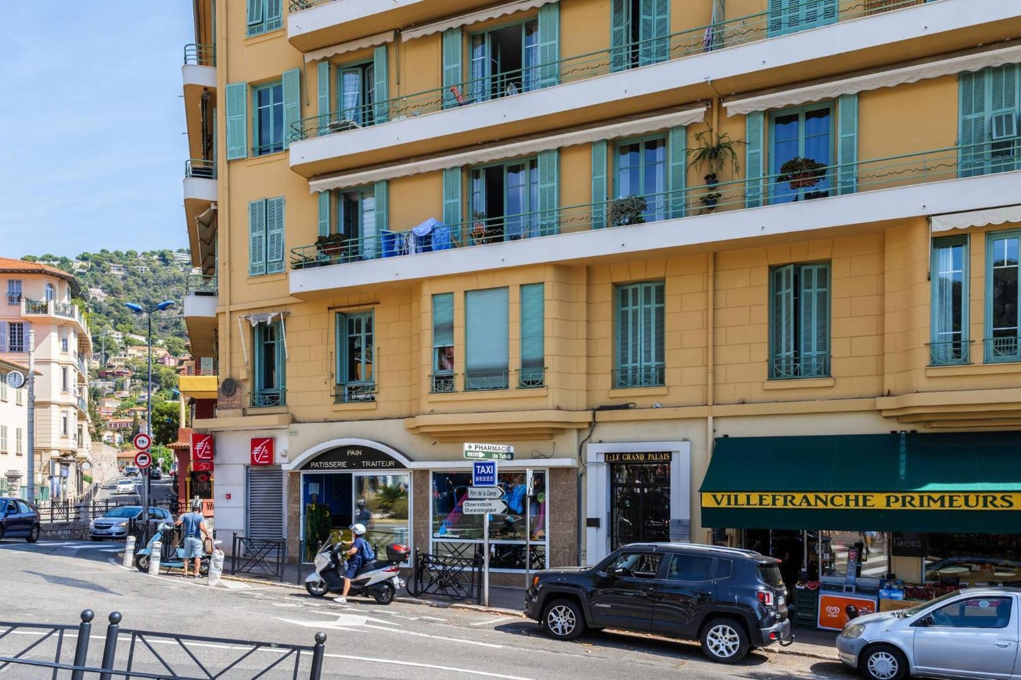 Charmant 3 Pieces Vue Mer ヴィルフランシュ・シュル・メール エクステリア 写真